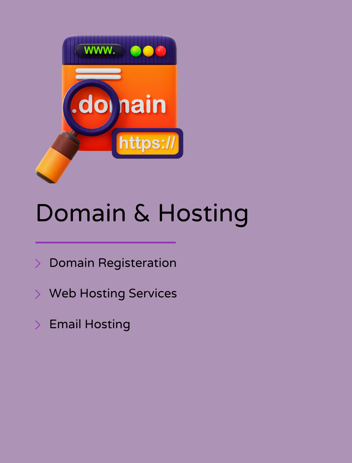 Domain & Hosting